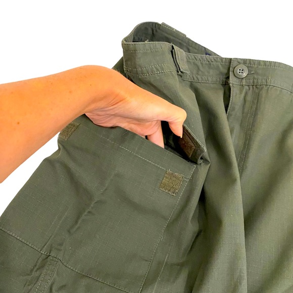 Route 66 Green Cargo Mini Skirt, Size 12 - Picture 3 of 10